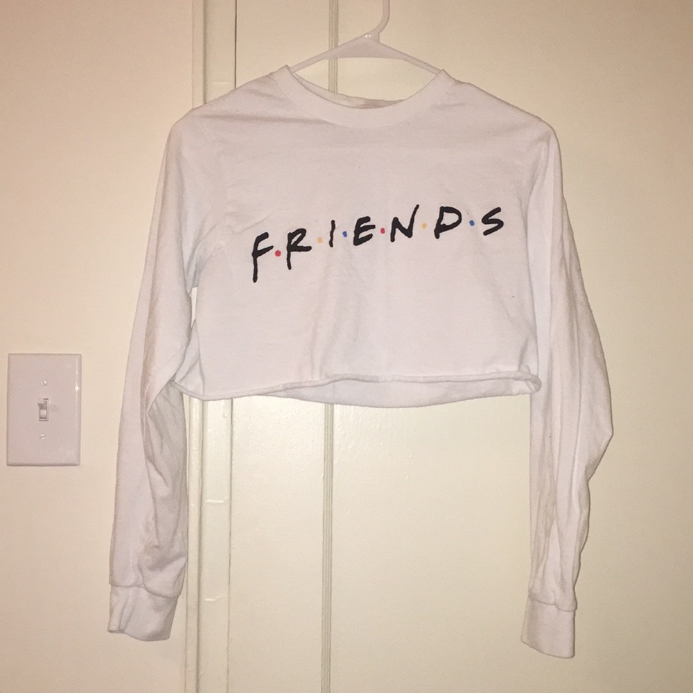 F.R.I.E.N.D.S. cropped long sleeve